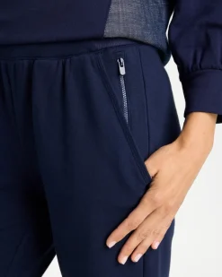 Zenergy® French Terry Pull-On Ankle Pants