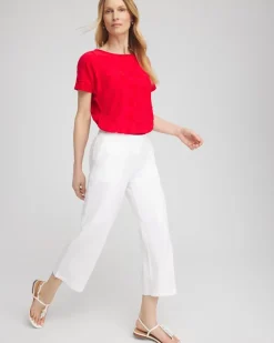 Zenergy® French Terry Wide Leg Crops