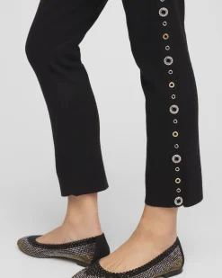 Zenergy® Luxe Cashmere Blend Embellished Ankle Pants
