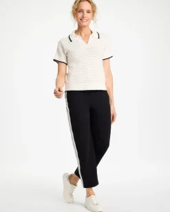 Zenergy® Luxe Pointelle Sweater