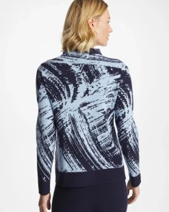 Zenergy® Luxe Sketch Funnelneck Top
