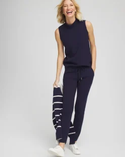 Zenergy® Luxe Sleeveless Mockneck