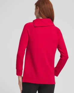 Zenergy® Scuba Zip Neck Tunic