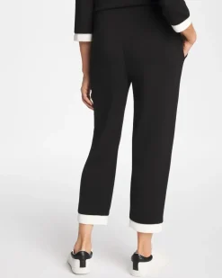 Zenergy® Soft Caviar Bead Contrast Pants