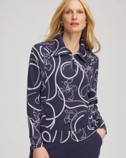 Zenergy® Soft Melody Half-Zip Top