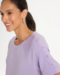 Zenergy® Soft Short-Sleeve Grommet Top