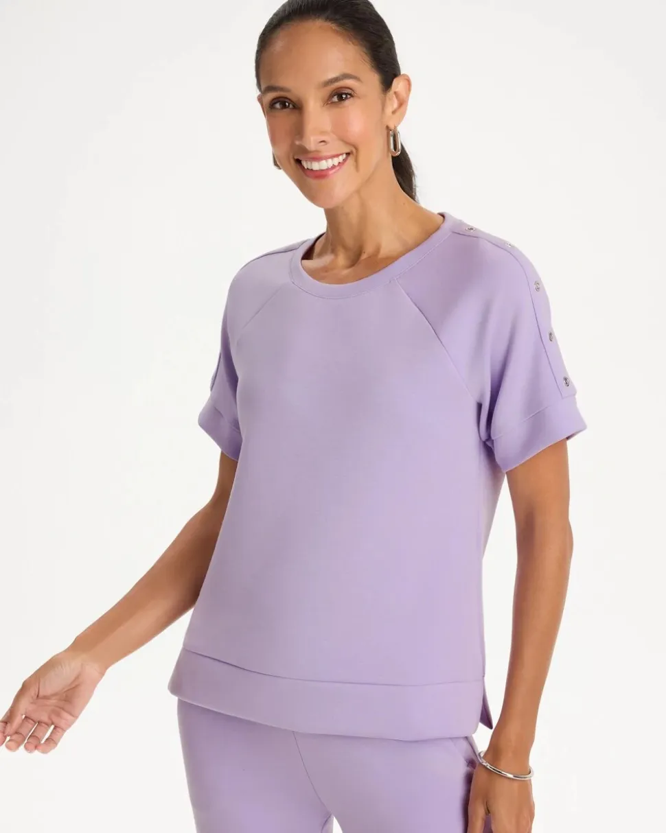 Zenergy® Soft Short-Sleeve Grommet Top