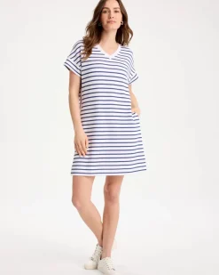 Zenergy® Soft Striped Contrast Dress