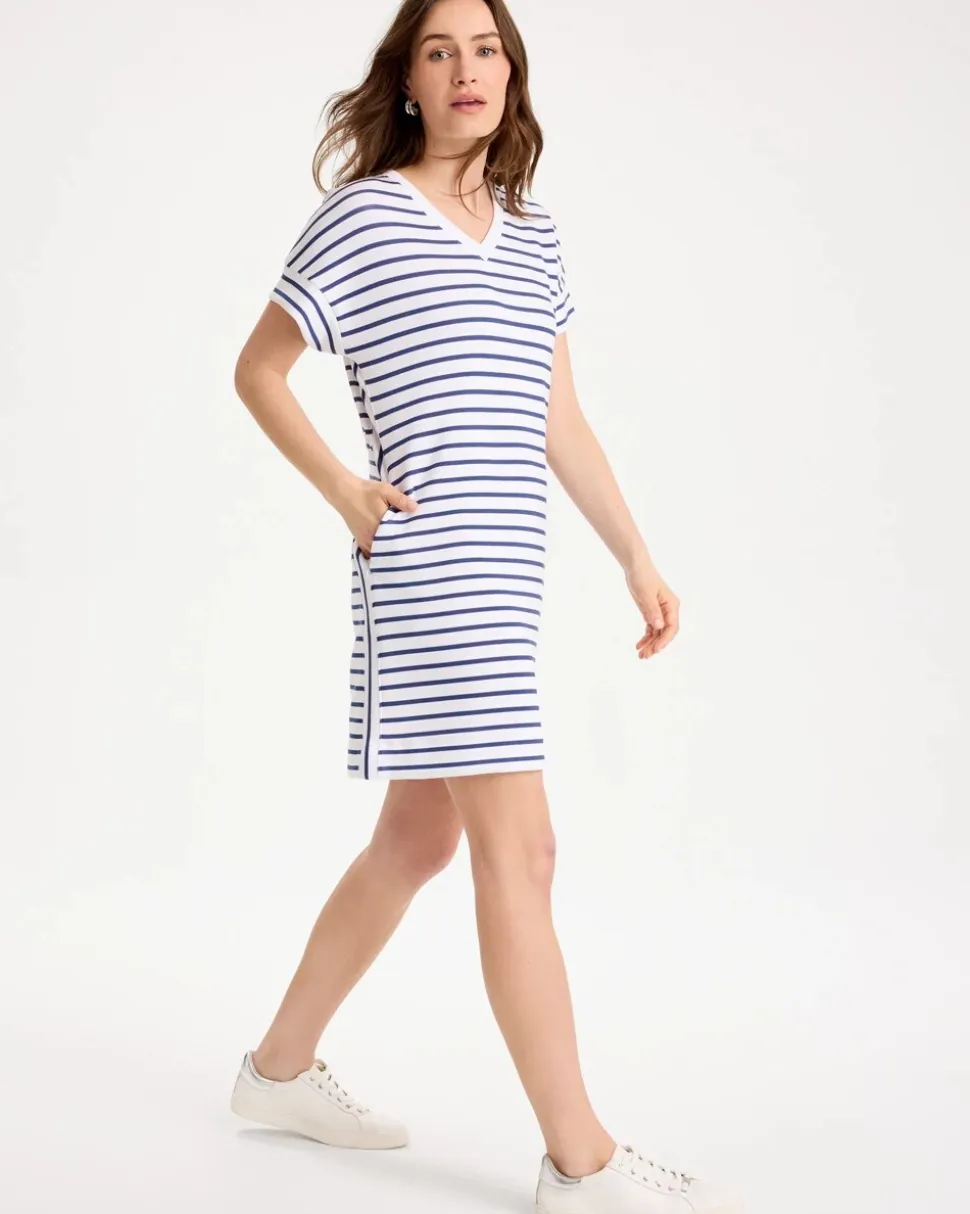 Zenergy® Soft Striped Contrast Dress