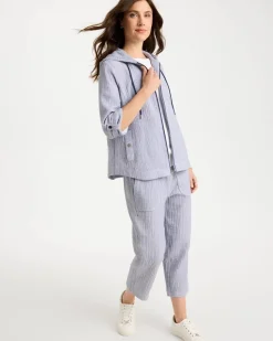 Zenergy® Striped Gauze Jacket