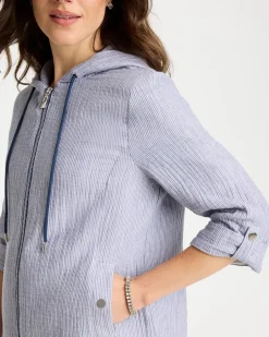 Zenergy® Striped Gauze Jacket