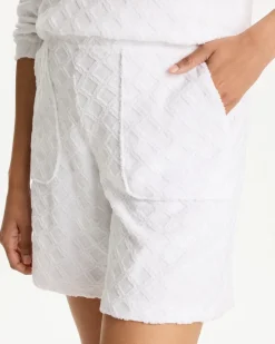 Zenergy® Terry Cloth Jacquard Shorts