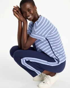 Zenergy® Textured Knit Jacquard Top