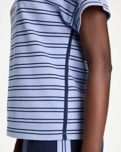 Zenergy® Textured Knit Jacquard Top
