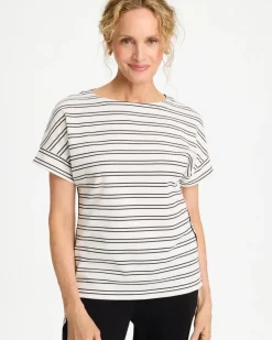 Zenergy® Textured Knit Jacquard Top