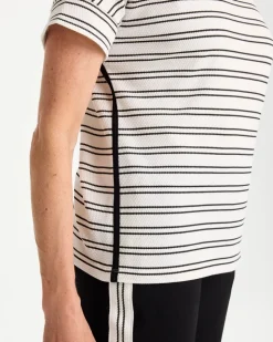 Zenergy® Textured Knit Jacquard Top