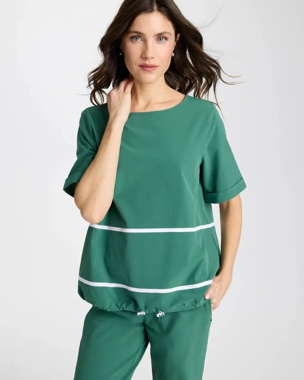 Zenergy® UPF Contrast Bungee Top