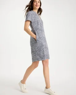 Zenergy® UPF Crochet Contrast Trim Dress