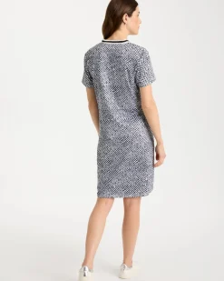 Zenergy® UPF Crochet Contrast Trim Dress