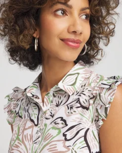 Zenergy® UPF Floral Polo Dress
