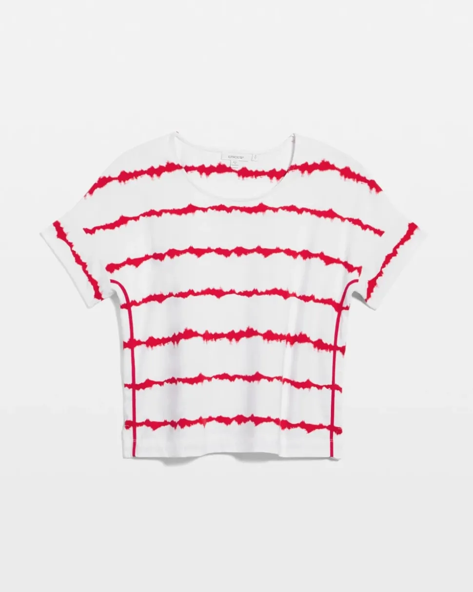 Zenergy® UPF Knit Striped Dolman Top