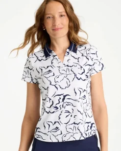 Zenergy® UPF Mesh Collar Polo Top