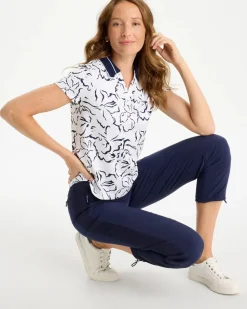 Zenergy® UPF Mesh Collar Polo Top