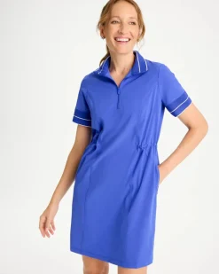 Zenergy® UPF Mesh Trim Dress