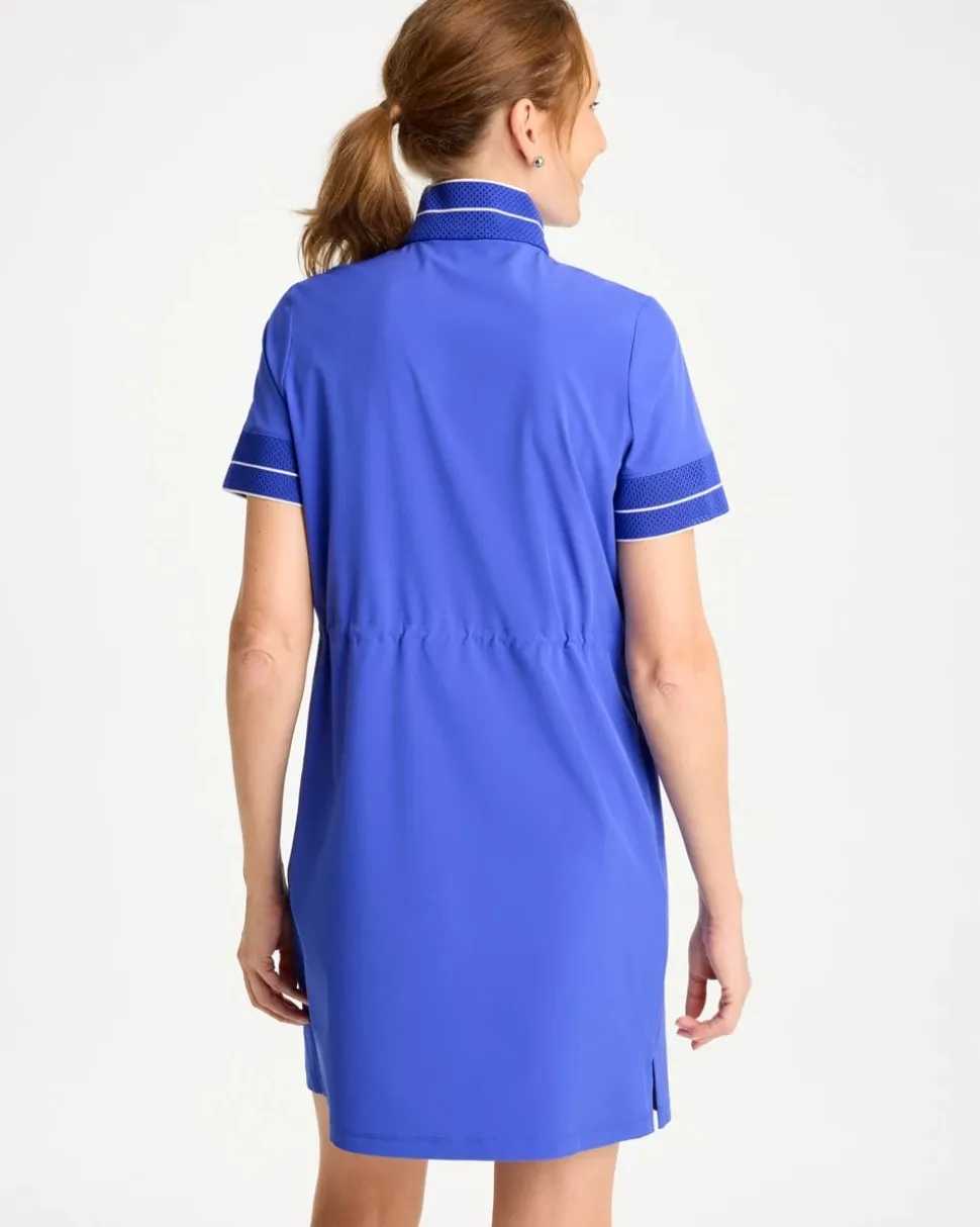 Zenergy® UPF Mesh Trim Dress