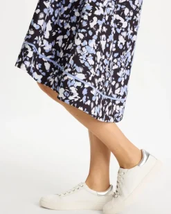 Zenergy® UPF Posh Dots Midi Dress