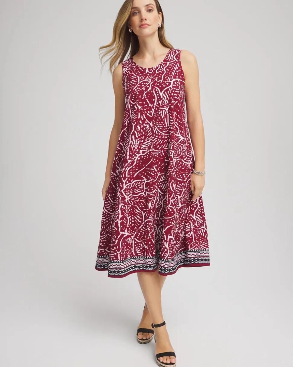 Zenergy® UPF Printed Midi Sports Dress