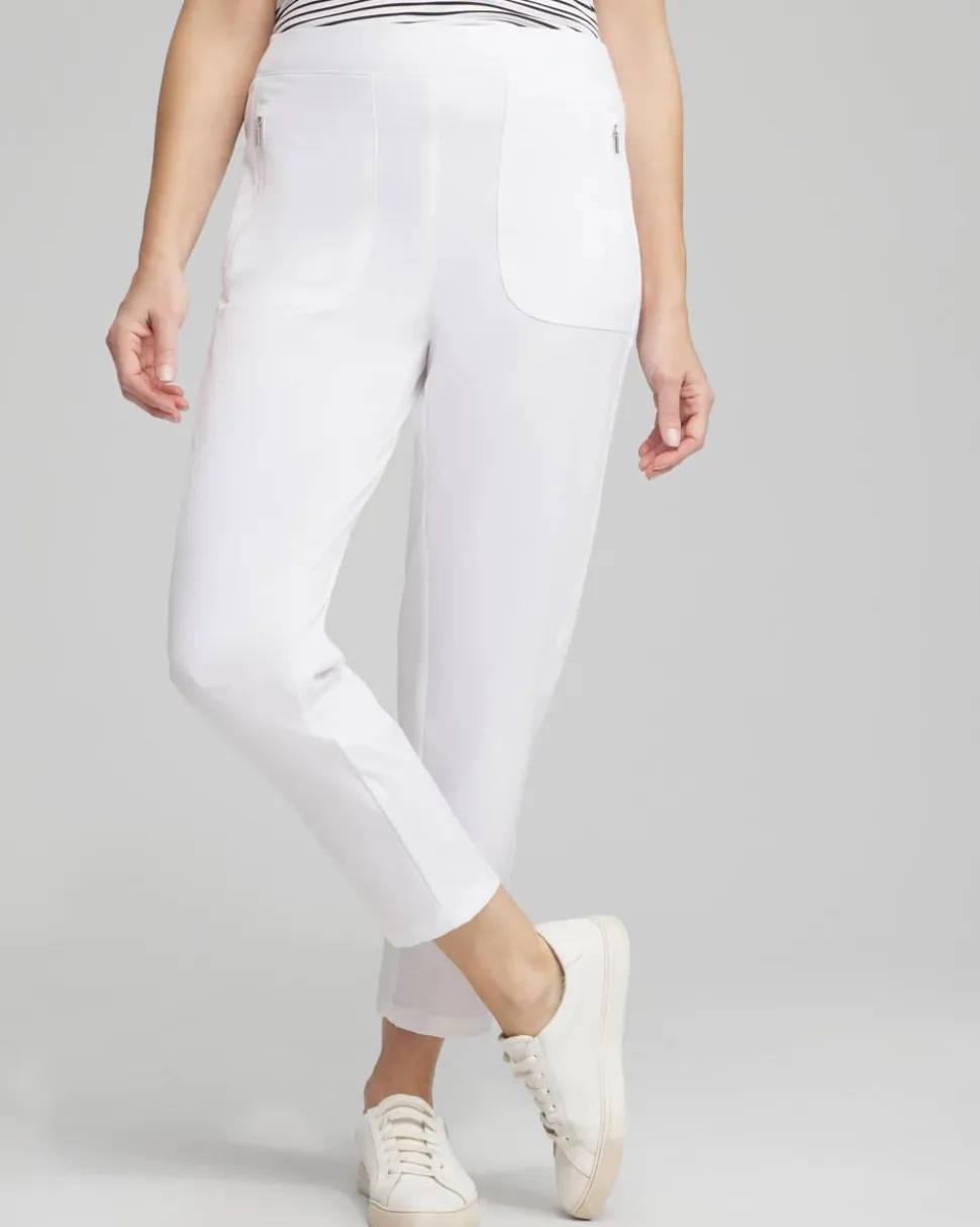 Zenergy® UPF Ribbed Side Ankle Pants