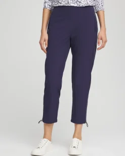 Zenergy® UPF Rib Mix Cropped Pants