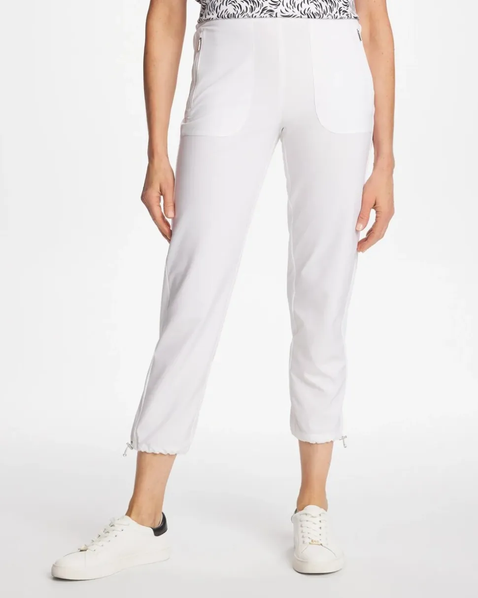 Zenergy® UPF Rib Mix Cropped Pants