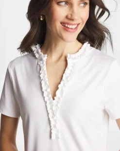 Zenergy® UPF Ruffle Polo