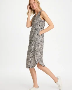 Zenergy® UPF Sleeveless Animal Bungee Dress