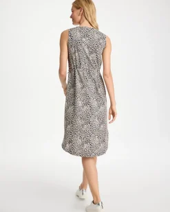 Zenergy® UPF Sleeveless Animal Bungee Dress