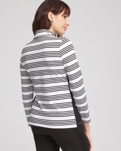 Zenergy® UPF Stripe Long Sleeve Top