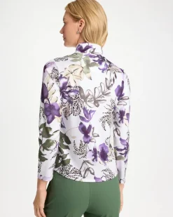 Zenergy® UPF Violet Aura Half Zip